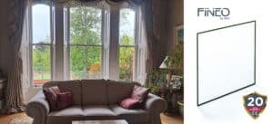 Fineo vacuum glazing - perfect for older sash windows