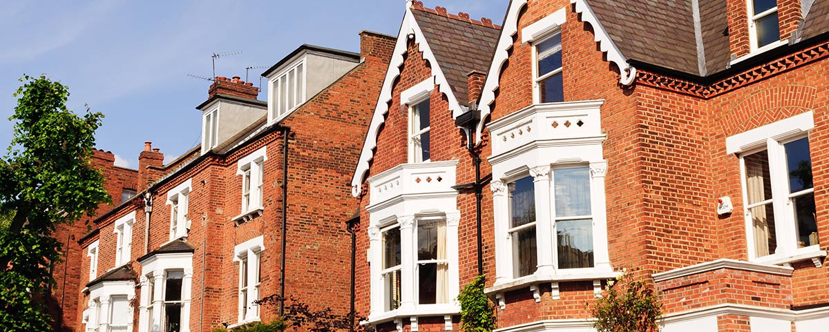 UK Home with sash windows